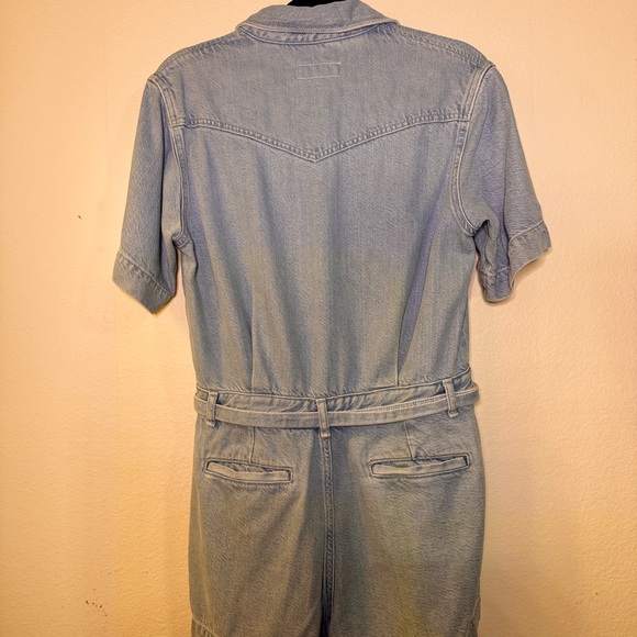Rag & Bone Denim Romper - Picture 7 of 9
